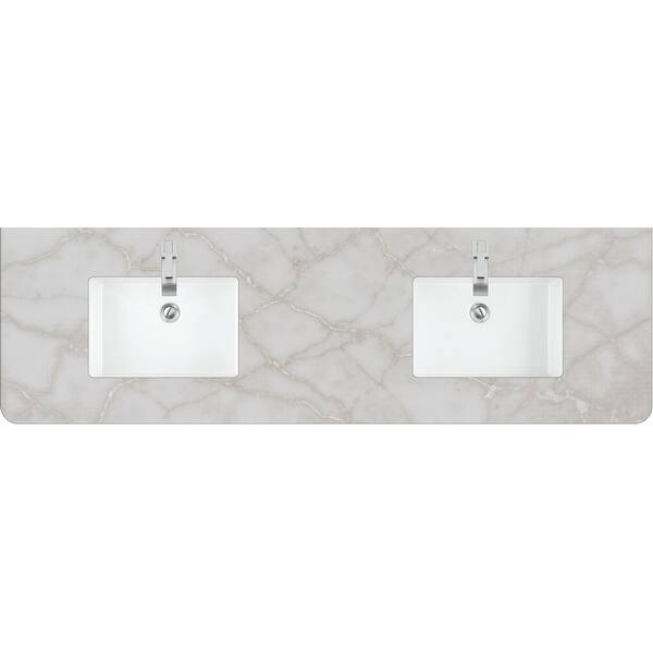James Martin Vanities 060S72RCSNK 72" Quartz Radius Cut Vanity Top Bed Bath & Beyond